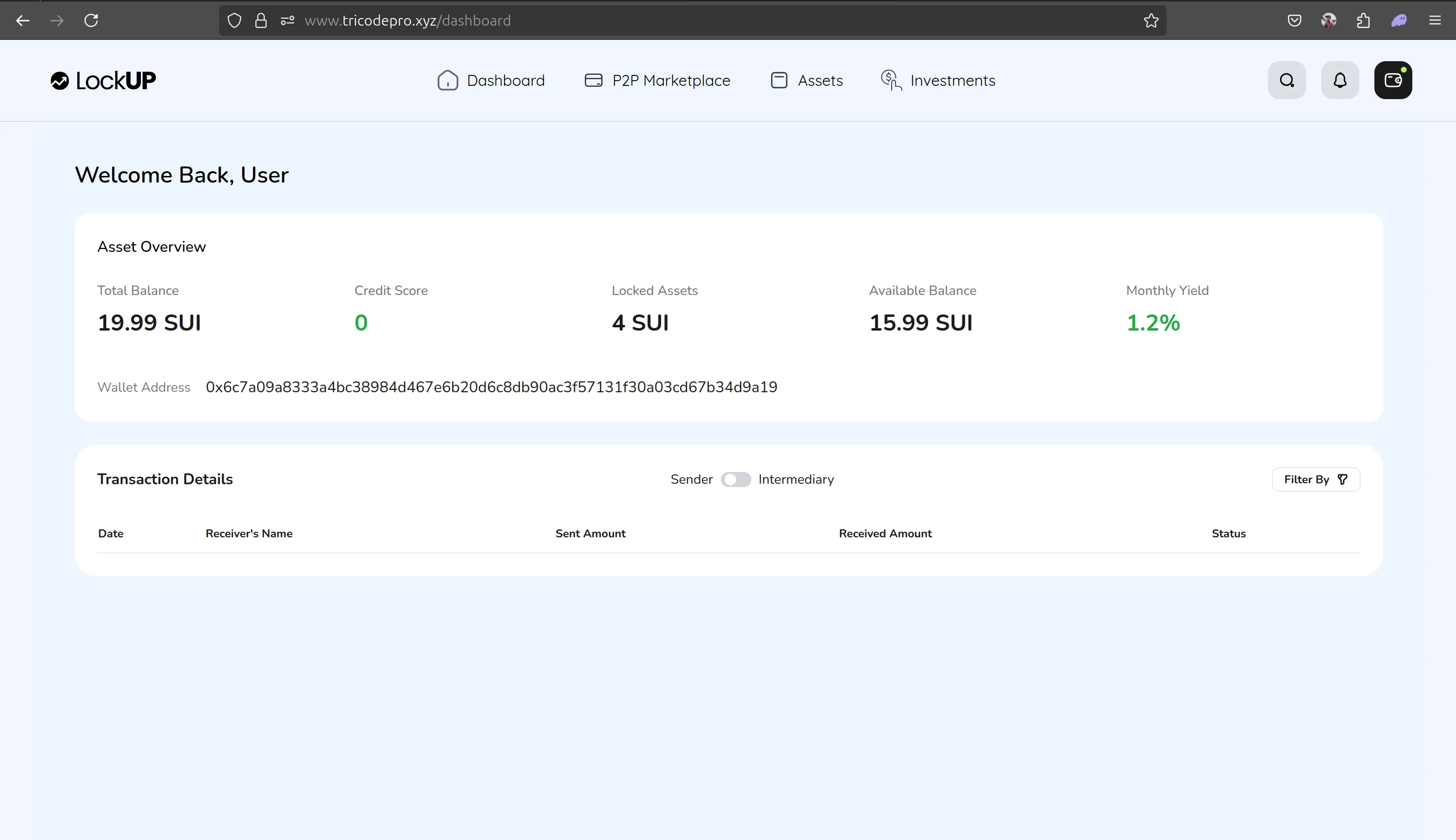 Full stack Blockchain Developer